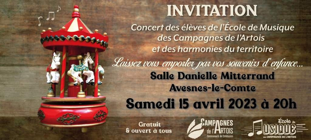 Invitation du 15 04 2023