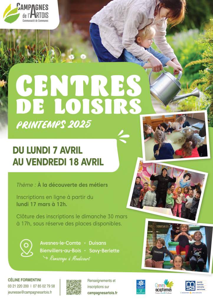 flyers-centres-de loisirs-printemps-2025