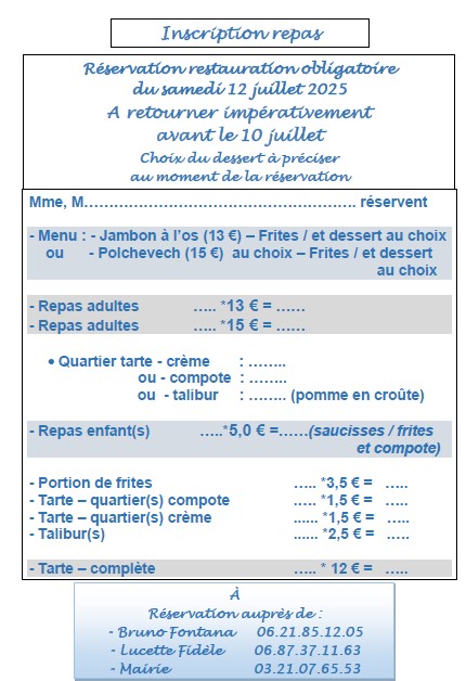 FETE COMMUNALE BIENVILLERS AU BOIS SAMEDI 12 JUILLET 2025 - 5